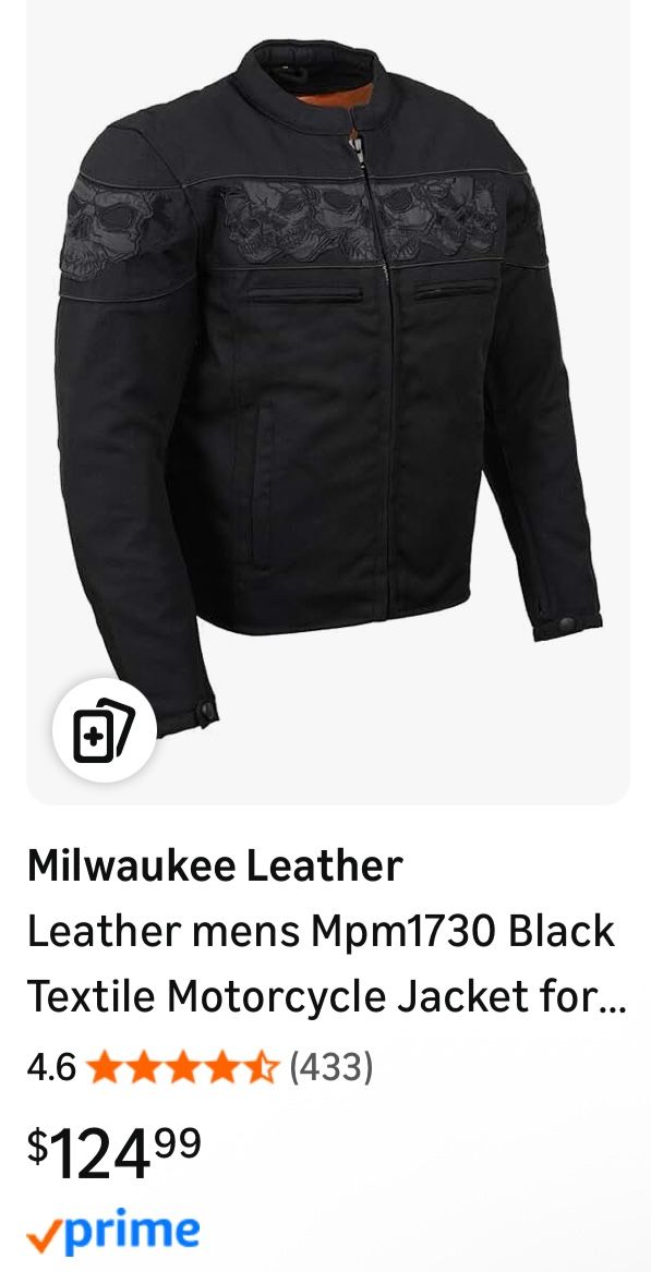 Padded Motorcycle Jacket 