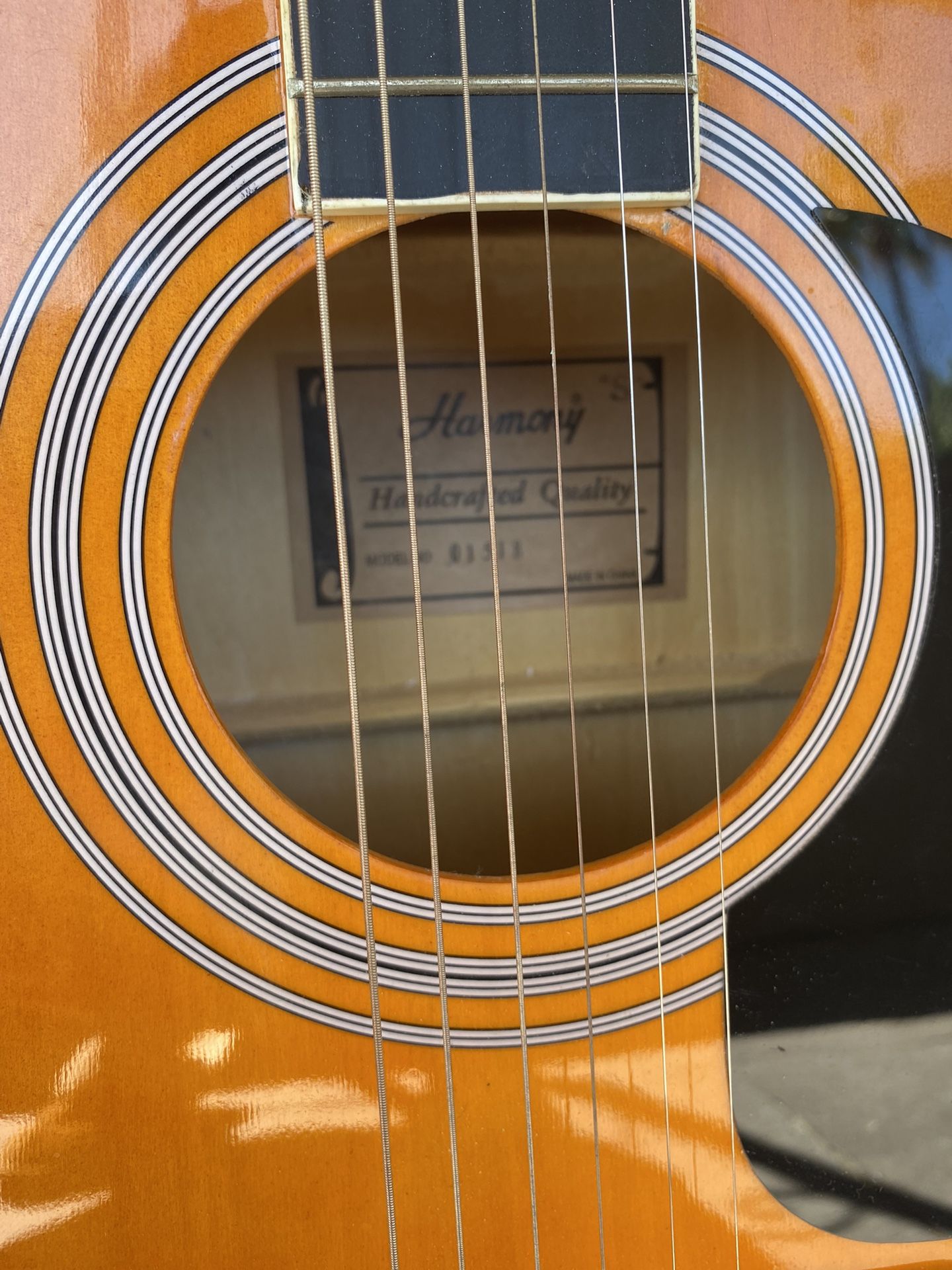 Harmony Acoustic Guitar Model 01518 Toys