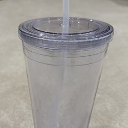 NEW 32oz double walled tumbler with straw
