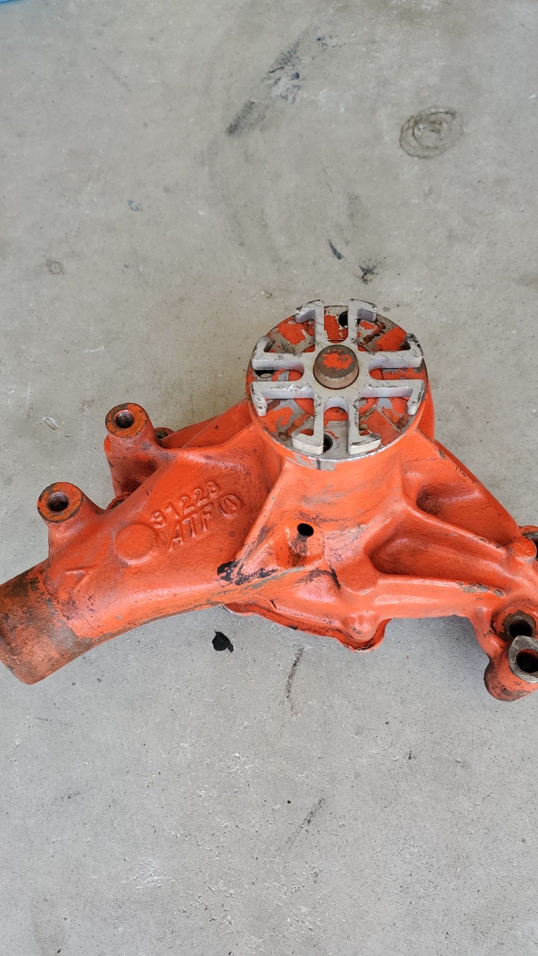 Water pump off a 350 small block