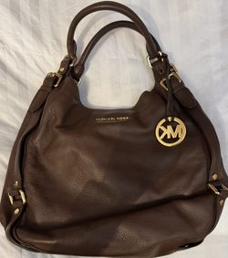Michael Kors Brown Leather Purse 