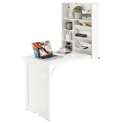 Compact Wall-Mounted Fold-Out Desk (Still in Box)