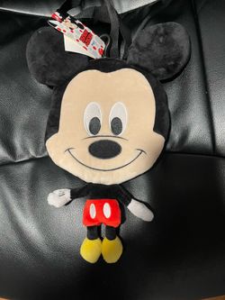 Plush Messenger Bag - Disney - Mickey Mouse 10" New
