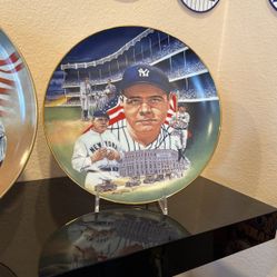 Babe Ruth 10 1/4 inch sports impression plate