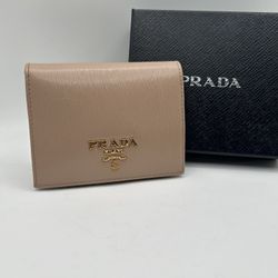 Authentic Prada Bifold Wallet 