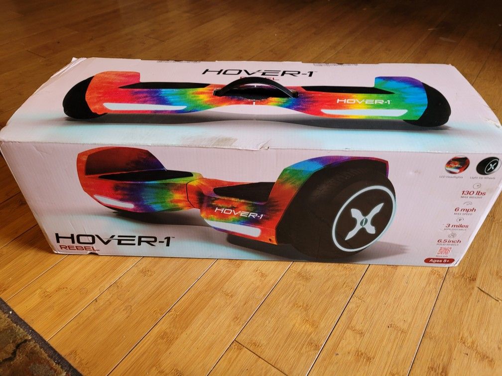 HOVER BOARD REBEL 1 NEW IN BOX