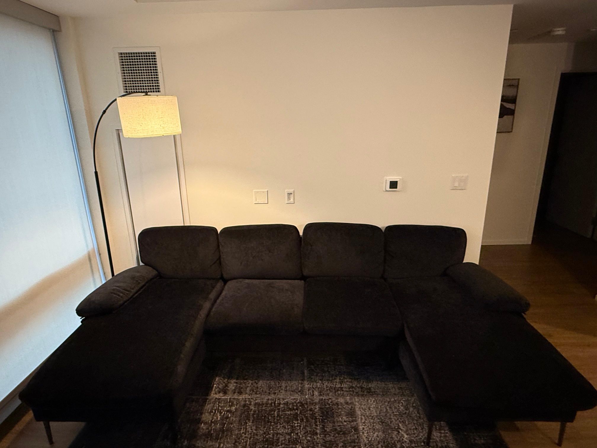 Black Sectional Couch