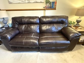 Power Reclining Sofa + Matching Cuddler Chair