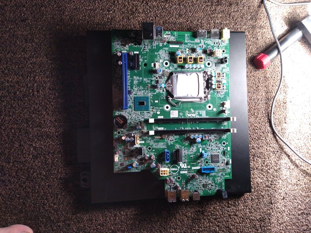 Probably Broken Proprietary Dell Motherboard $1