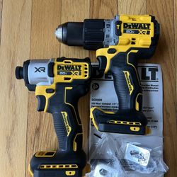 Dewalt 20V DCF845 XR 3-speed Impact Driver and  1/2” DCD805 Hammer drill (Tool Only)