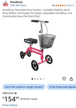 Knee Rover Mobility Scooter/Walker