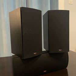 Klipsch Loudspeaker System, 2001 Synergy Series Shelf Speakers, Surround Sound