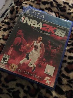 2k16 for PS4