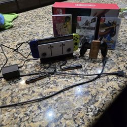 Nintendo Switch + 3 Games