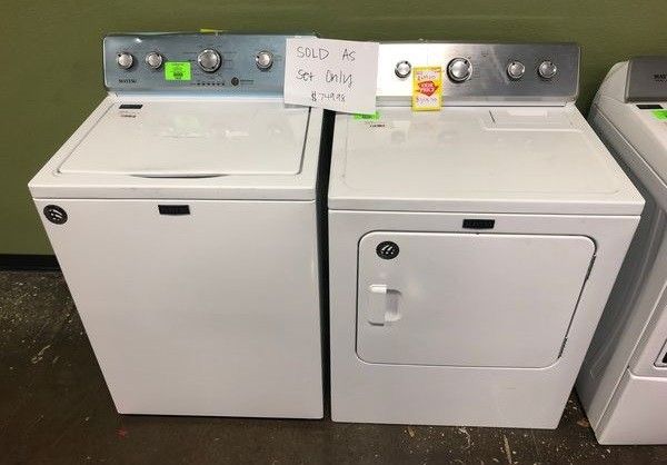 Maytag Washer/Dryer Set JG