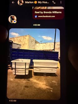 Warehouse bins.