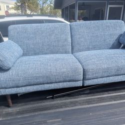 Couch Sofa Furniture Blue