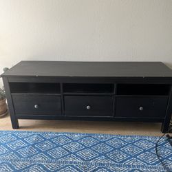 Black TV Stand