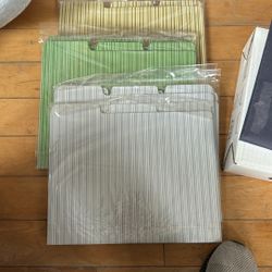 48 1/3 Cut Colorful Folders. New. Great For Organizing.