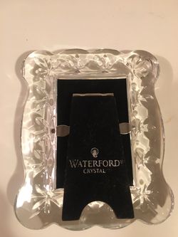 Waterford crystal photo frame