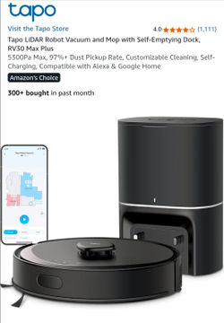 Tapo RV30 Max Plus + Replacement