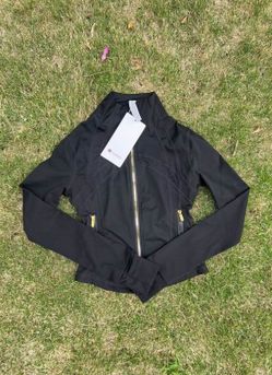 Black And Gold Define Jacket Nulu 