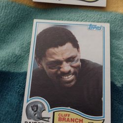 Football Topps 1982. 54 Cards, Branch, D Shell, W Chandler,  Wesley Walker, Dwight Clark & More Cash Porch Pickup Redmond 
