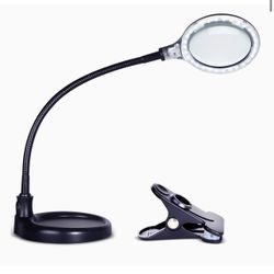 2 in 1 Magnifying Desk Lamp