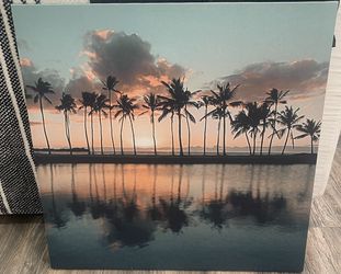 Beach Print 30x30