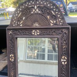 Vintage Hand Made Mirror