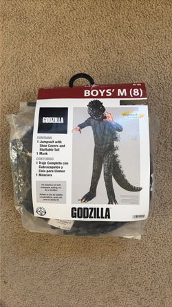 Godzilla Boys Halloween Costume Size M (8)