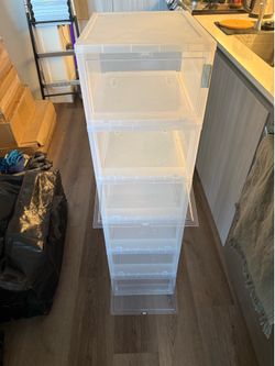 Container Store Shoe Boxes - 6 Boxes