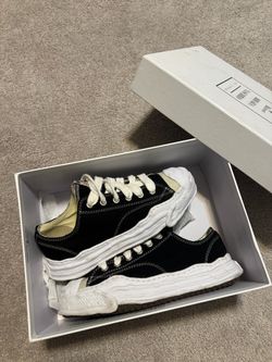Maison Mihara Yasuhiro Hank OG Sole Canvas Low ‘Black White’