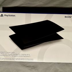 PS5 (disc version) OEM Midnight Black Cover