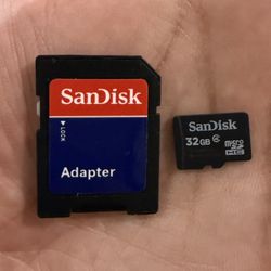 Sandisk 32 GB MicroSD