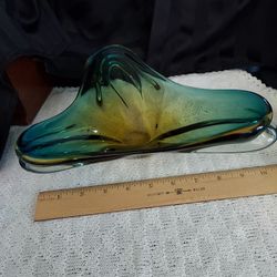 Vtg Murano Art Glass, Geometric Mid Century