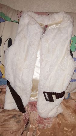 Kids Fur Vest.