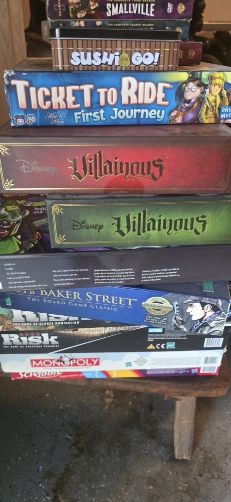 Collection Of Board Games
