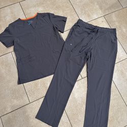 Dark Gray Scrubs set (Medium)