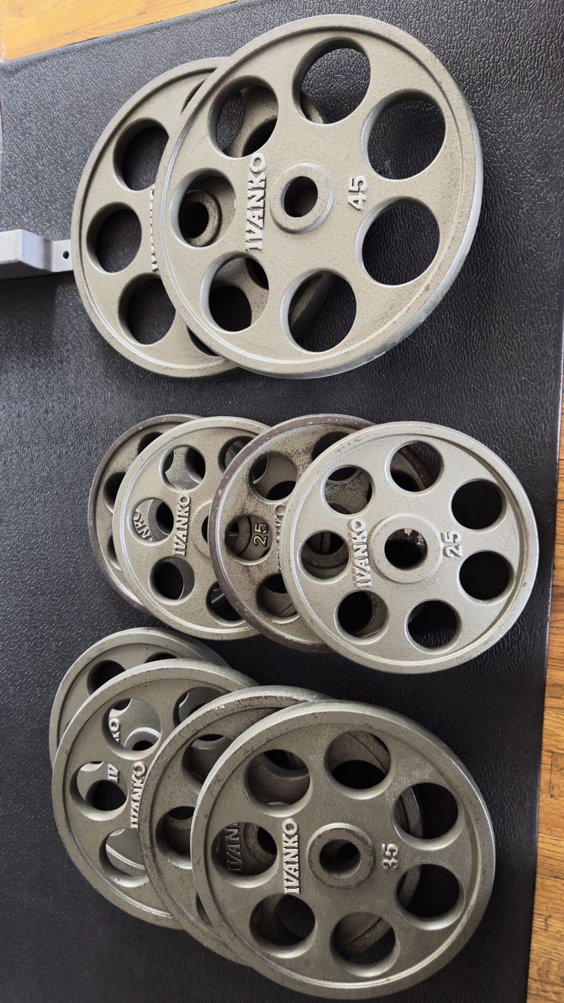 IVANKO Olympic Weights E Z Lift Plate OMEZH