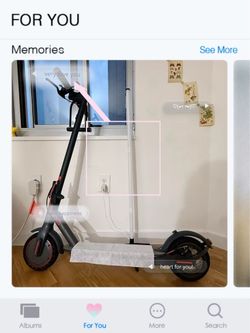 Black Folding Electric Scooter – Red Accents