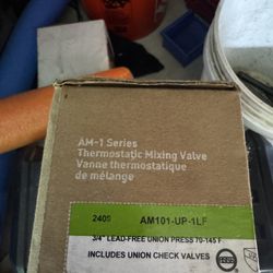 1/2 Pro Press Mixing Valves Unopened 