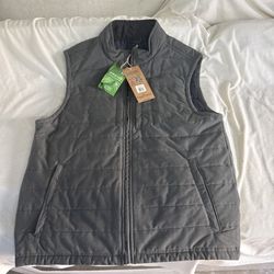 Tailor Vintage Connecticut Originals Men’s Vest Size M -Dark Shadow