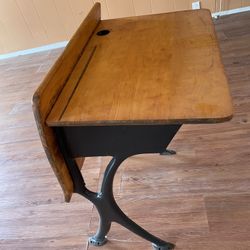 Antique  School  Desk 