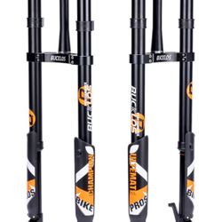 BUCKLOS Fat Tire 5.0 20/26 inch Air Electric Mountain Bike Inverted Suspension Fork
