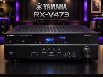 Yamaha RX-V473 5.1ch HDMI Surround Sound Receiver w/Remote