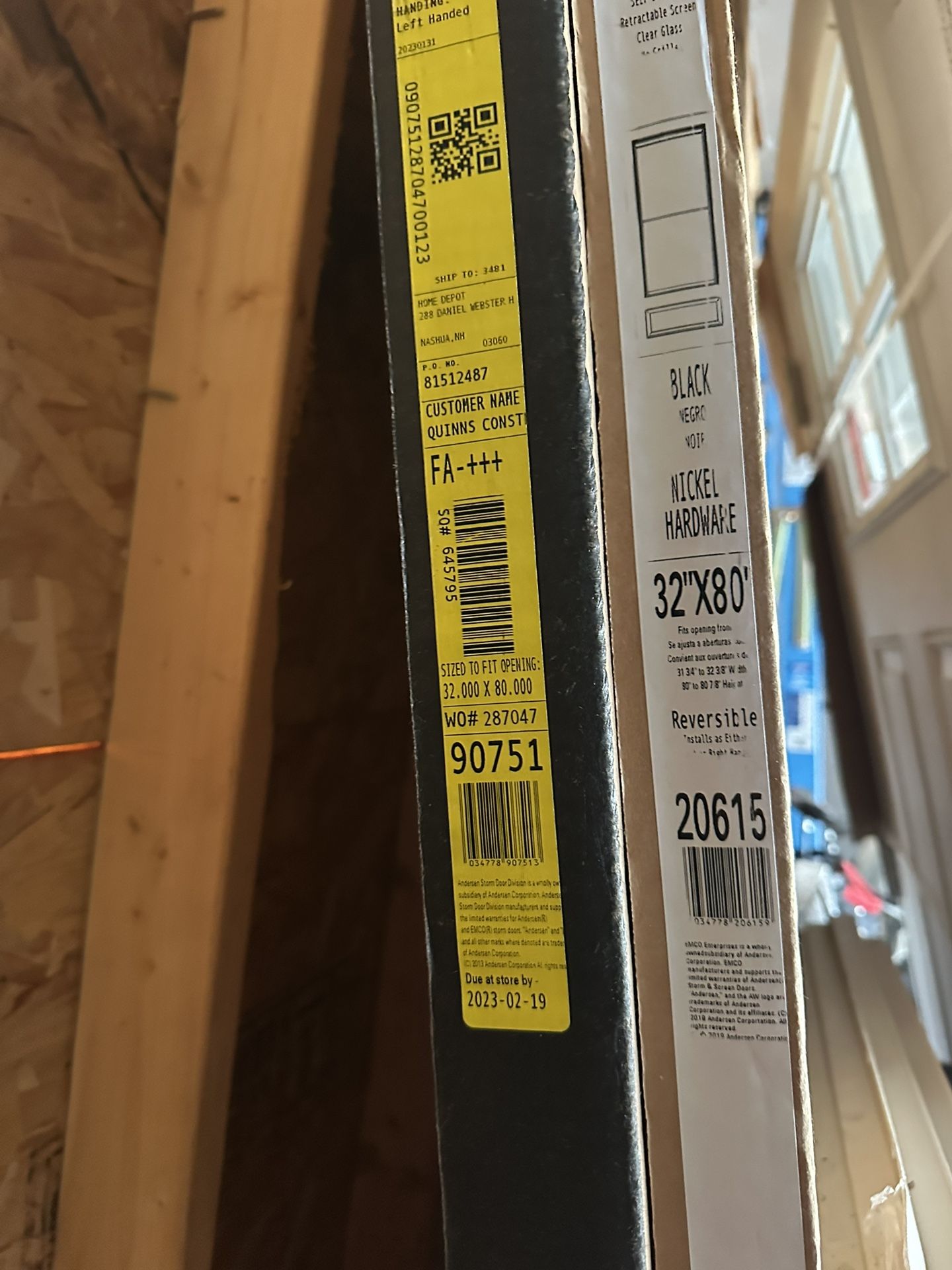 Andersen 400 Storm Door 