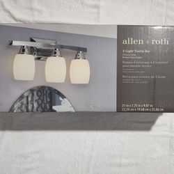 Allen & Roth 3 - Light Vanity Bar 
