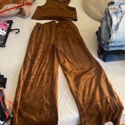 Velour Pant Set 