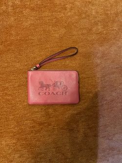 Coach Small Corner Zip Wristlet